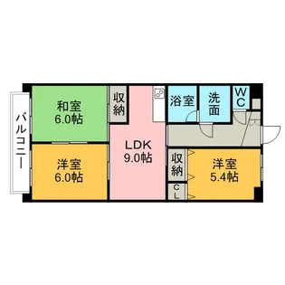 メゾンドヨサミ【3階】の間取り