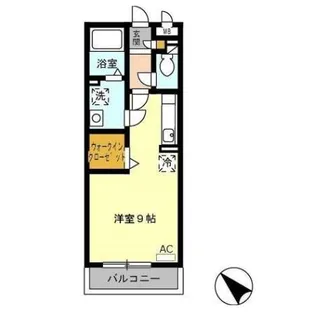 パークハイム B棟【2階】の間取り