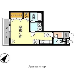 グランドソレーユ【B301号室】の間取り