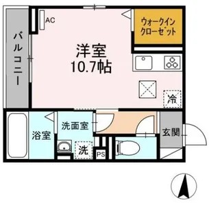 ジェレ・ジェフ【1階】の間取り