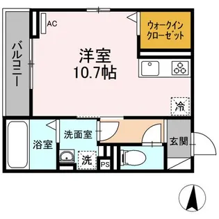 ジェレ・ジェフ【2階】の間取り