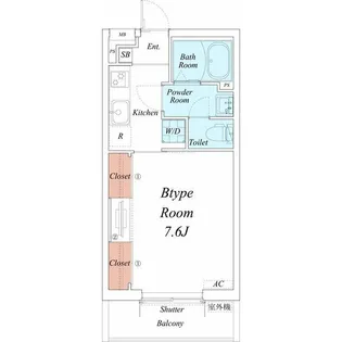 リブリ・グランステート野田新町【3階】の間取り