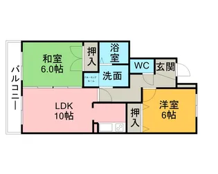 PCM WAUWAU’99【3階】の間取り