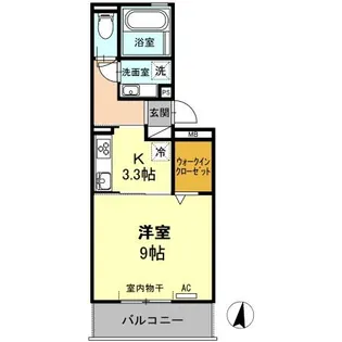 さくら【2階】の間取り