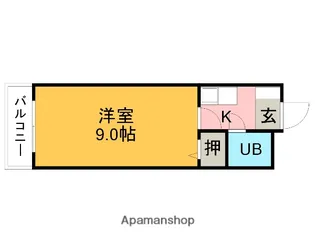 サンコートYOSIKAWA【302号室】の間取り