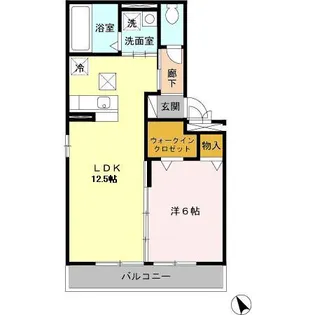 ユグドソレイユ【1階】の間取り