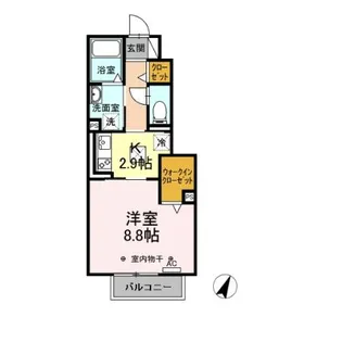 アルカンシエル B棟【1階】の間取り