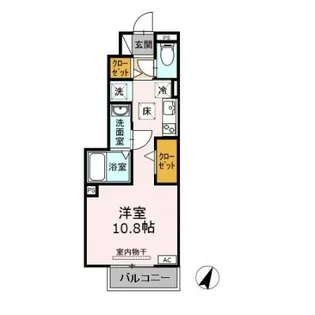 アルカンシエル B棟【1階】の間取り