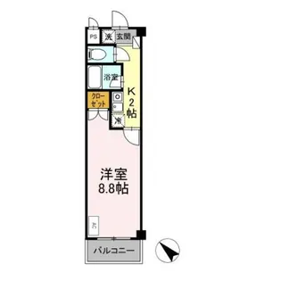 タイムD1【3階】の間取り