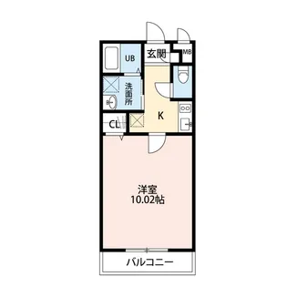 アンプルール リーブル 正【2階】の間取り