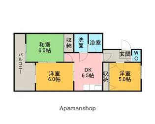 ヴィラコスモス知立【302号室】の間取り