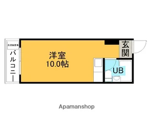 フレンドリーハイツおがわ【2E号室】の間取り