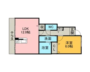 パストラル【1階】の間取り