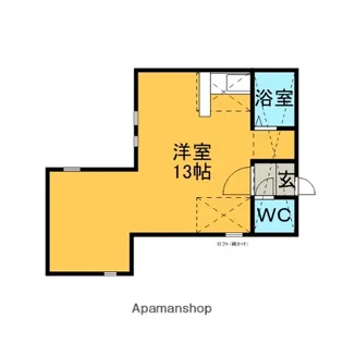 ルートヒルⅤ【206号室】の間取り