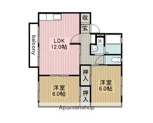 エイトファーム知立【B201号室】の間取り