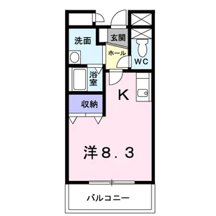 知立・イーストONE【103号室】の間取り