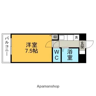 ハウスメイト2【2階】の間取り