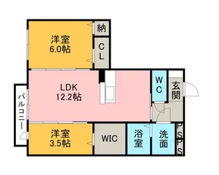 あすか【2階】の間取り