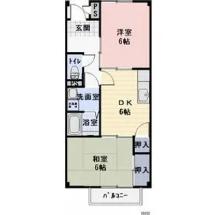 Surplus K&K【1階】の間取り