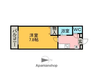 エクセル石浜【2階】の間取り