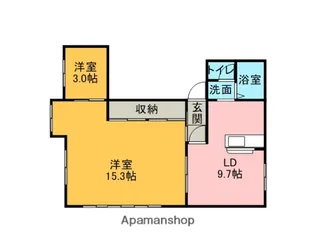 エイトビル【301号室】の間取り
