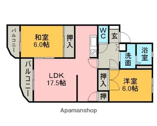 プレミールT【2階】の間取り