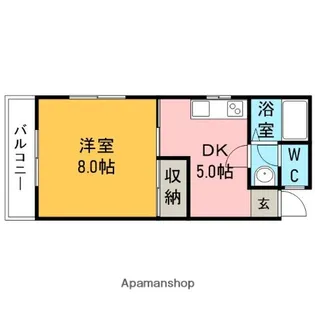 エクレールⅣ【2階】の間取り
