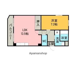 第1ヒダカビル【302号室】の間取り