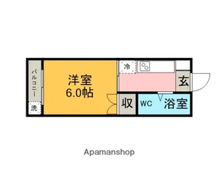 ペンションモリ【2階】の間取り