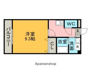 VLNⅠ【102号室】の間取り
