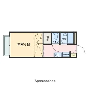 FUJI【203.号室】の間取り
