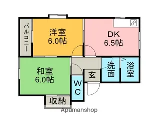 ペルソナⅢ【205号室】の間取り