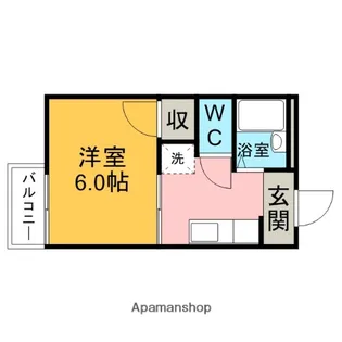 エーデルハイム【105号室】の間取り