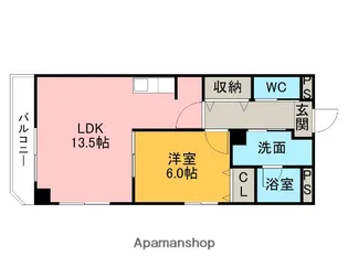 TIERRA GARDEN【2階】の間取り