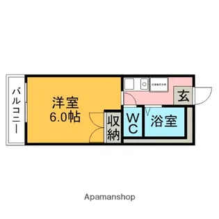 エスペランサ【204号室】の間取り