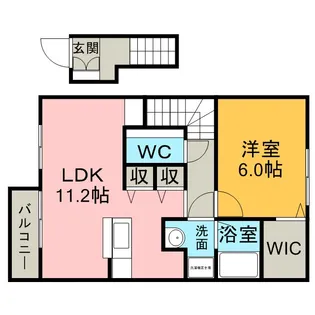 トーラスA【2階】の間取り