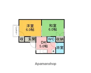 アイビーエル【201号室】の間取り