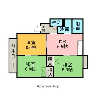 アイビーエル【206号室】の間取り