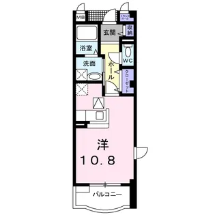 プラネットB【101号室】の間取り