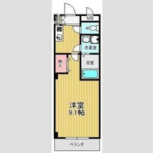 Cosmos Court【2階】の間取り