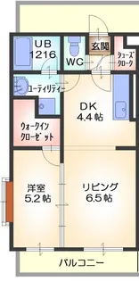 ウインドローズ【1階】の間取り
