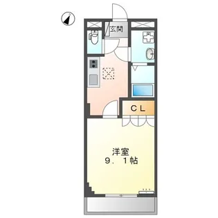 パーム・ヒルズ【1階】の間取り
