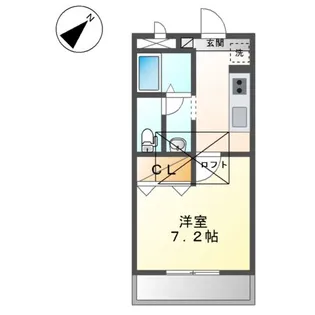 シャランT・ZENNGO【2階】の間取り