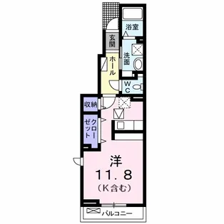 グレート アンジュ T【1階】の間取り