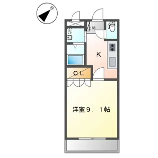 ソレイユ【1階】の間取り