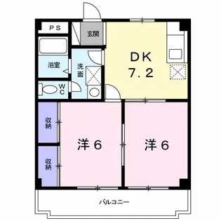 アーバンライフいずみ【1階】の間取り