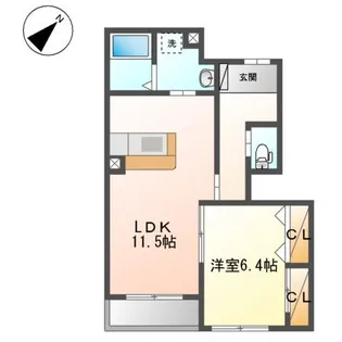 さくら【1階】の間取り