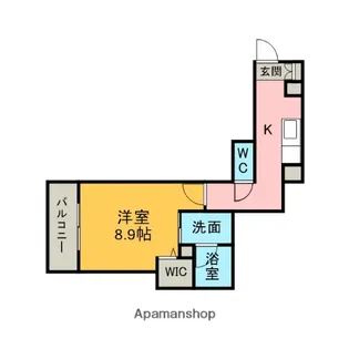 オリーヴェ【1階】の間取り