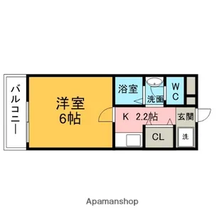 ライブリー共和【1階】の間取り