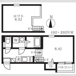 プレミアムハウスケイ【1階】の間取り